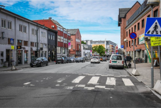 Sjøgata i Bodø.