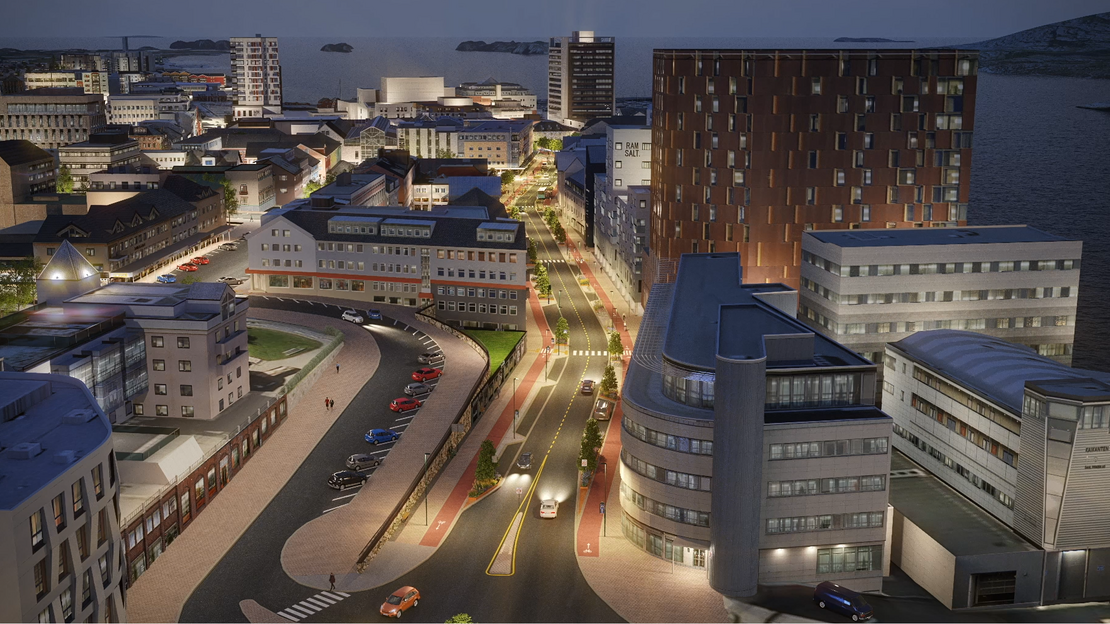 Sjøgata i Bodø kommune