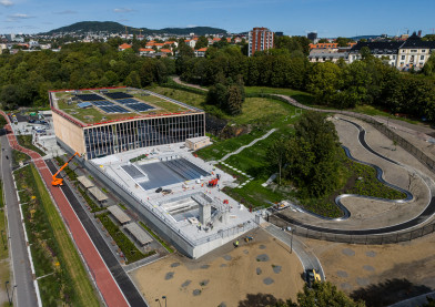 Toyenbadet sett utenfra