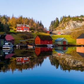 Bygninger hvor pumpestasjon er ved vannkant