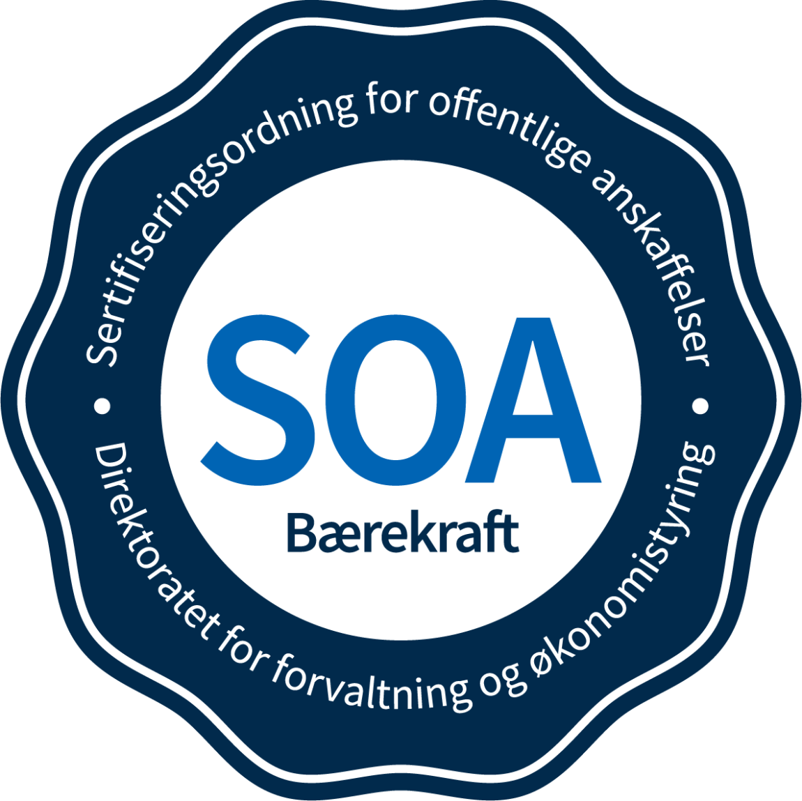 Logo for SOA Bærekraft