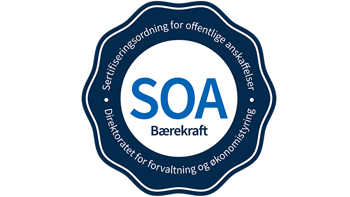 Logo SOA bærekraft