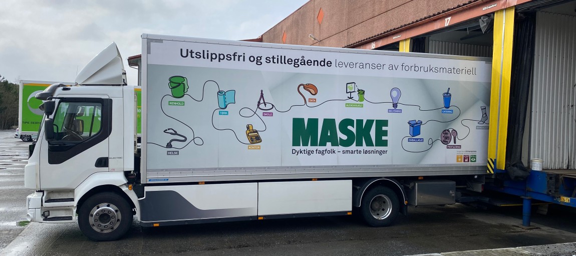 Utslippsfri lastebil fra Maske
